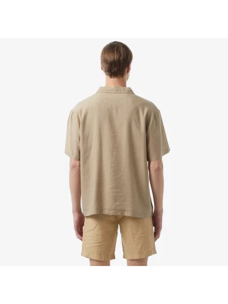 Lacoste Koszula Lacoste beżowa
