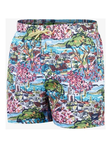 Kąpielówki Speedo Digital Printed Leisure zielone różowe S niebieskie