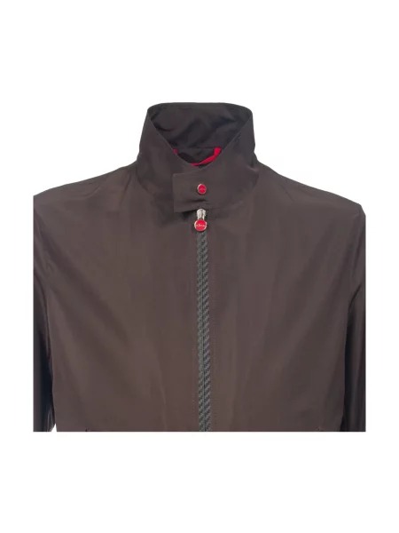 Kurtka bomber Kiton brązowy