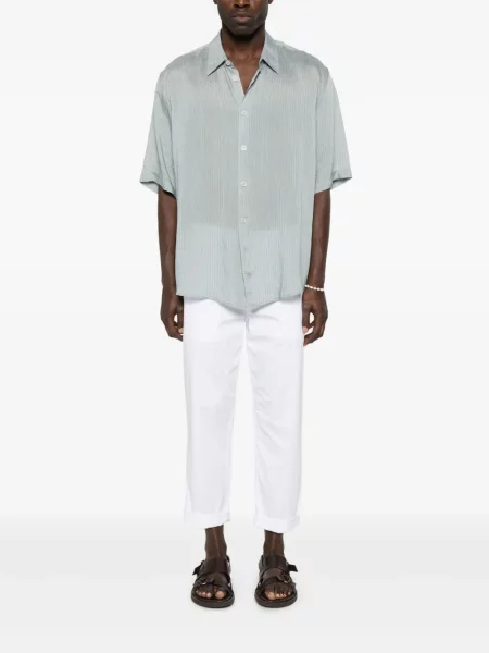 Pantaloni Dondup alb