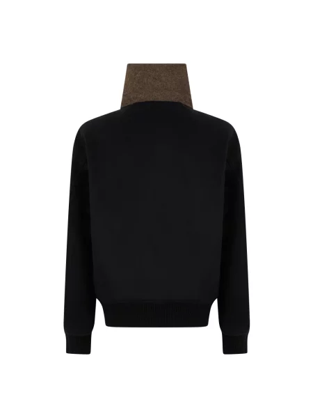 Kurtka Rick Owens wełniana czarna