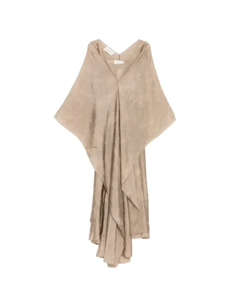 Rochie maxi Shatha Essa drapată de costum