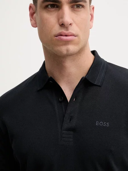 Поло Boss Green синее