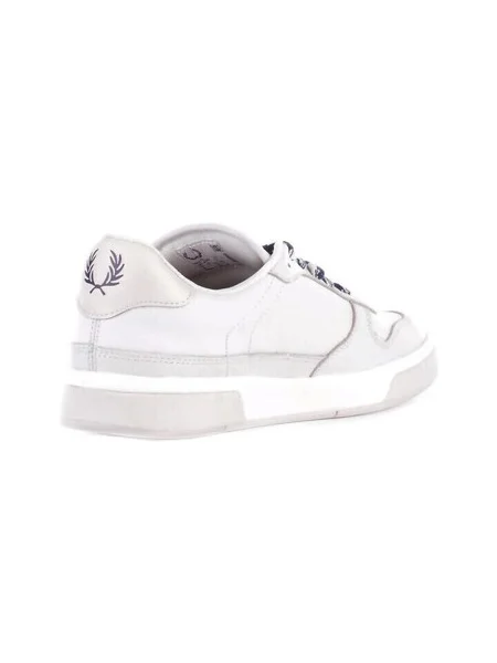 Pantofi Fred Perry din piele alb