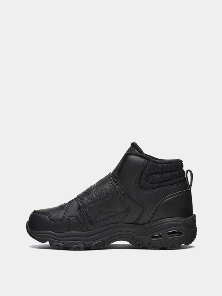 Детские ботинки Skechers черные