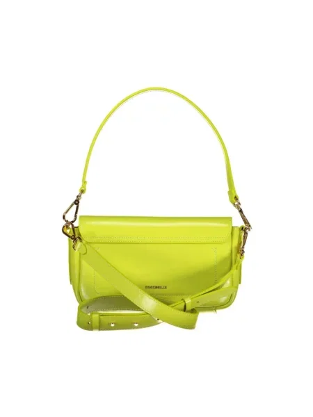 Torebka Coccinelle skórzana zielona