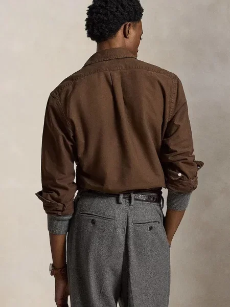 Polo Ralph Lauren Cămașă ciocolatiu maro