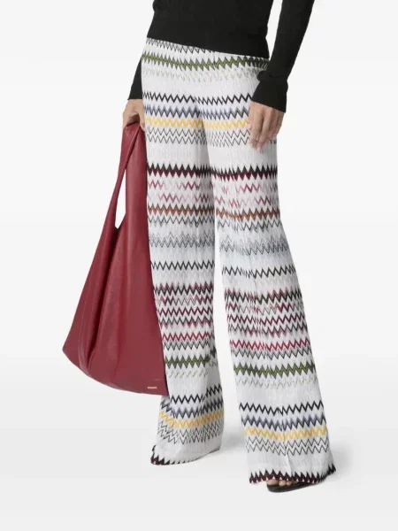 Pantaloni Missoni alb