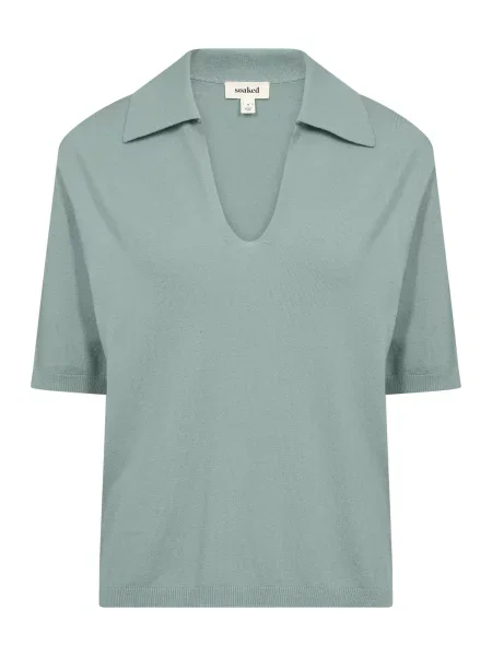 SOAKED IN LUXURY Pulover Spina deschis albastru