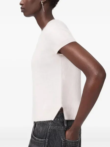Tricou Allsaints scurt roz