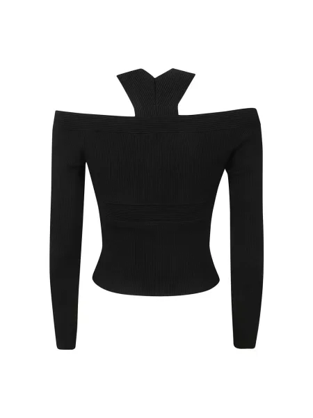 Top Alexander Mcqueen czarny