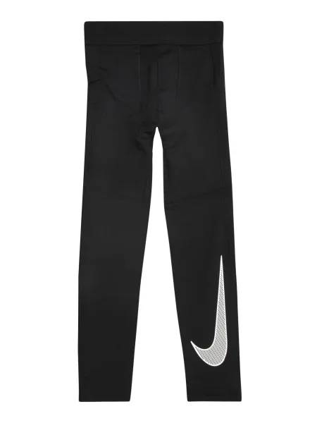 NIKE Sportovní kalhoty Pro černá bílá