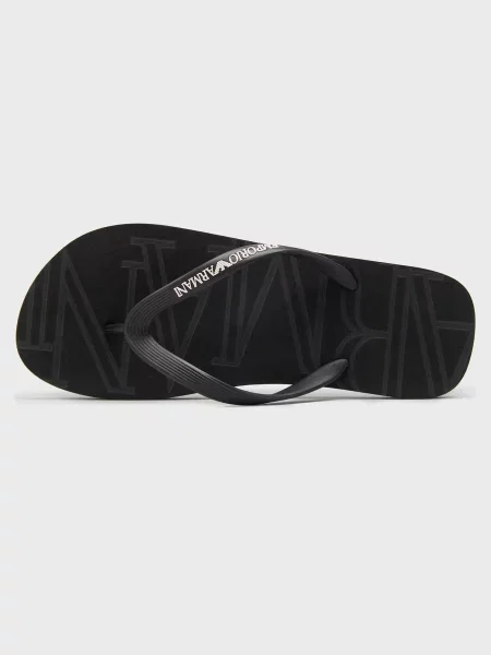 Шлепанцы Emporio Armani черные