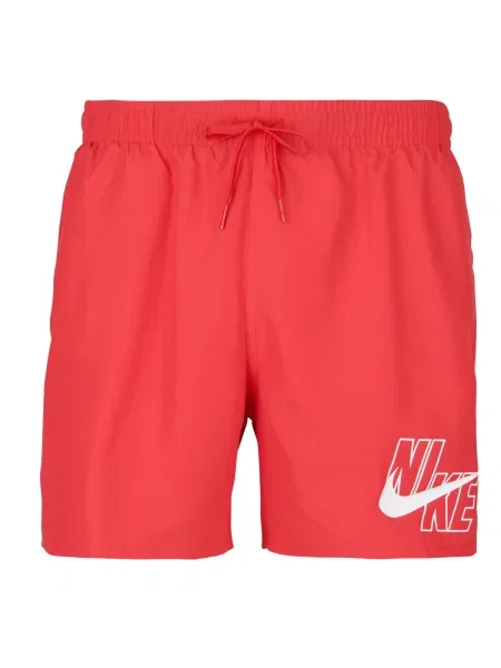 Hlače Nike z avtogramom rdeča