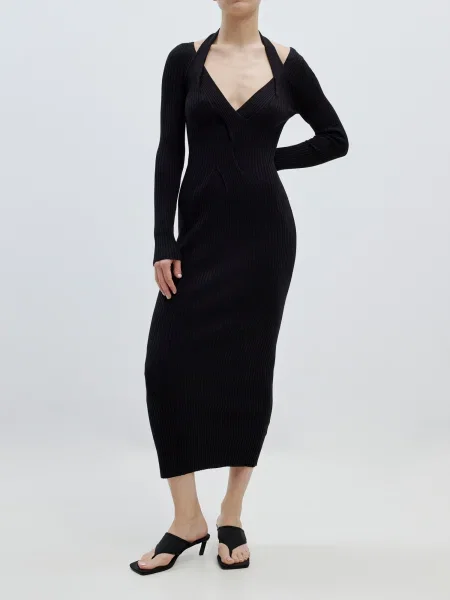 EDITED Rochie tricotat negru