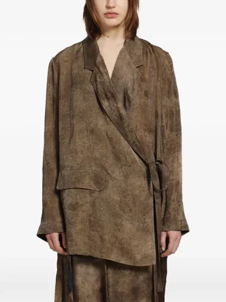 Kurtka Uma Wang kopertowa brązowa