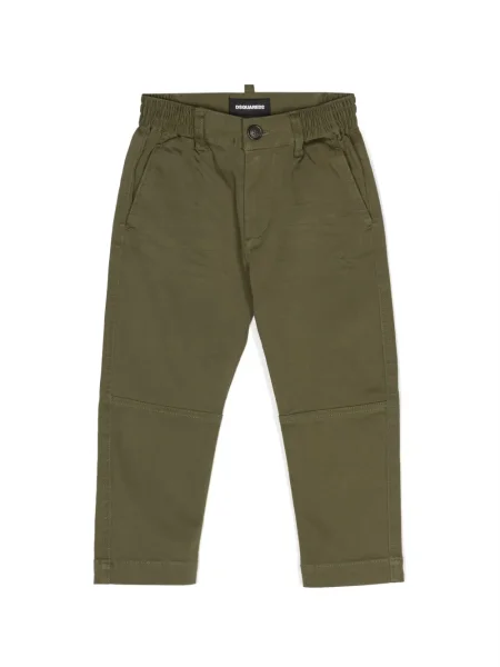 Сhinosy dziecięce Dsquared2 zielone