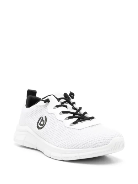 Hímzett hálós sneaker Bugatti fehér
