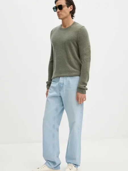 Zadig&Voltaire Kašmírový sveter zelená