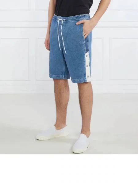 Tommy Jeans Pantaloni scurți AIDEN albastru