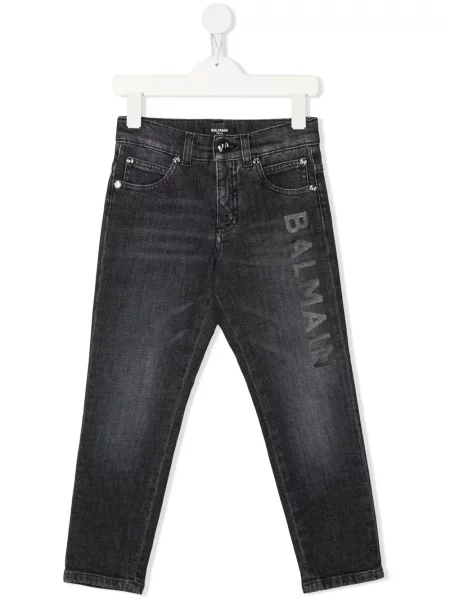 Τζιν με ίσιο πόδι Balmain γκρι