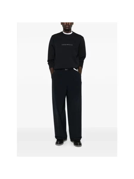 Bluza Emporio Armani z dżerseju czarna