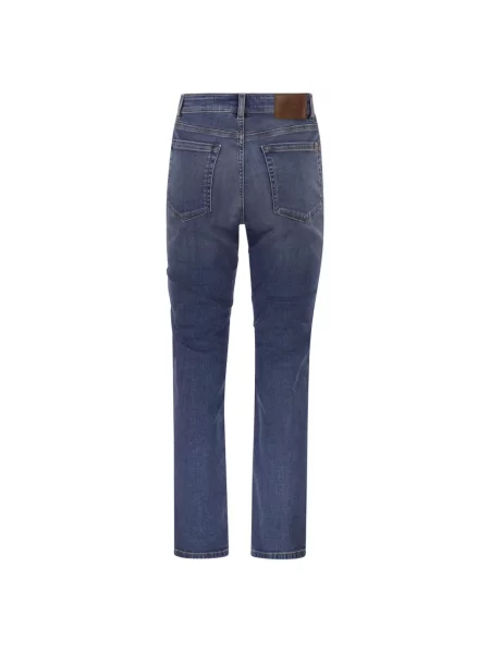 Jeansy Weekend Max Mara niebieskie