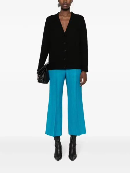 Cardigan Jil Sander de lână negru