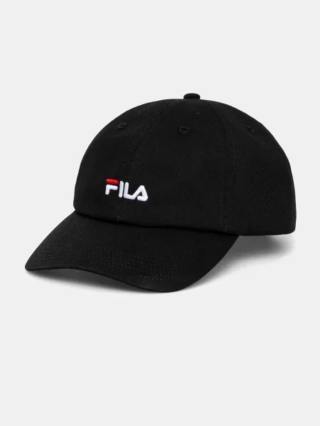 Шапка с козирка Fila Faridokt с апликация черно