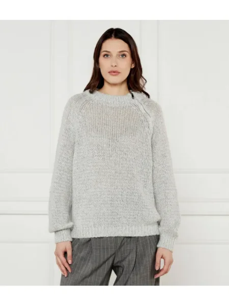 MAX&Co. Pulover PARIDE cu adaos de lână alb