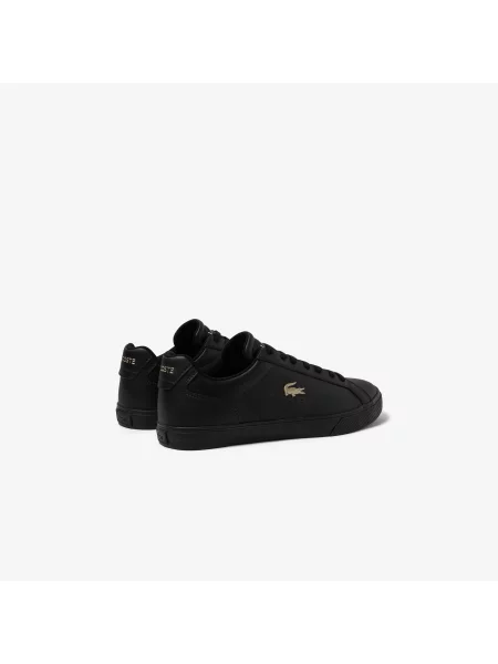 Lacoste Skórzane Buty Sportowe Lerond Pro czarne