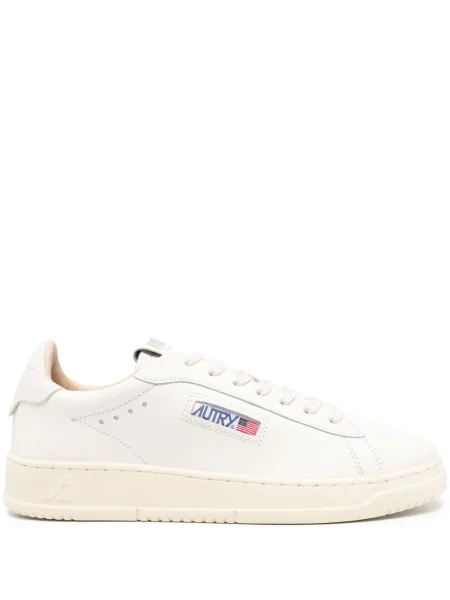Sneakerși Autry din piele alb
