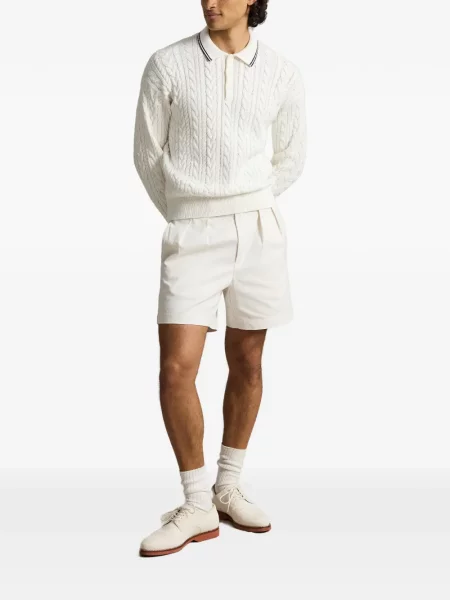 Șosete Polo Ralph Lauren cu broderie în carouri de flanelă verde