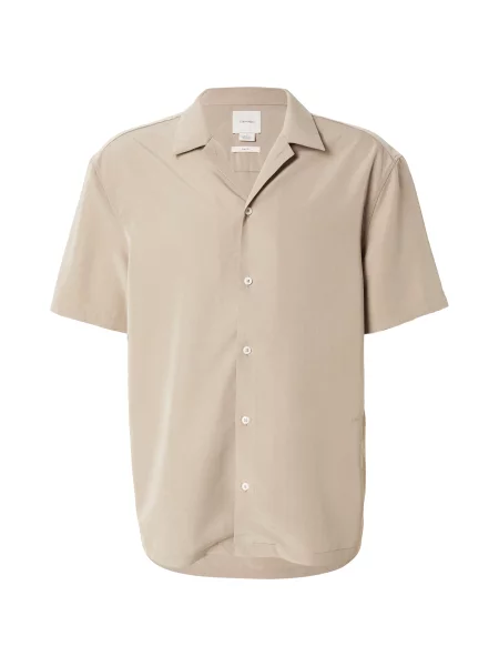 Calvin Klein Srajca temno bež