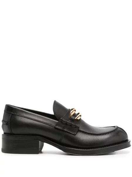 Pantofi loafer Lanvin din piele negru