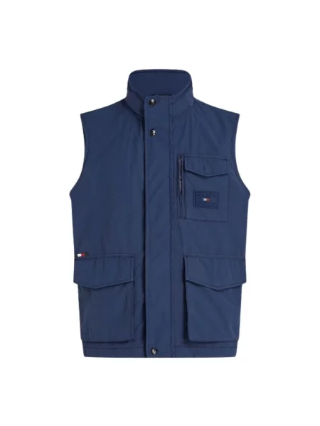 Kamizelka Tommy Hilfiger niebieska