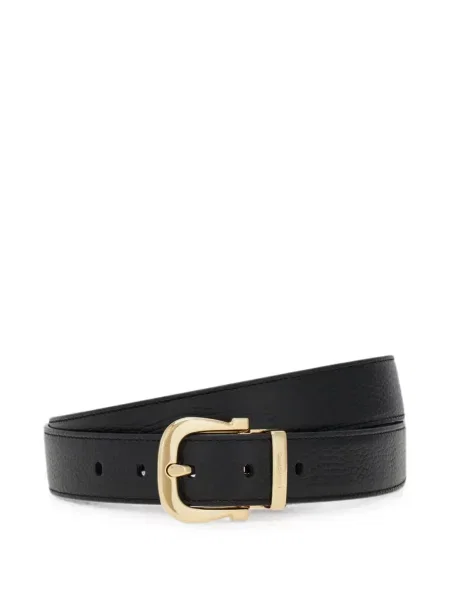 Cu centură reversibil curea Ferragamo negru