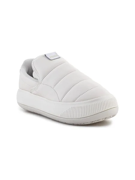 Szarvasbőr slip on félcipő Puma fehér