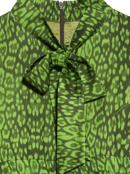 Sukienka dziecięca Roberto Cavalli zielona