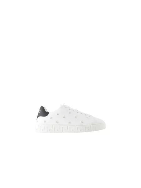 Sneakersy Versace skórzane białe