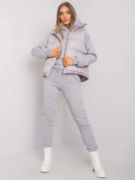 Komplet dresowy Ex Moda szary