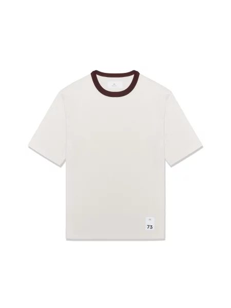 Matinique Tričko Hudson / offwhite hnědá