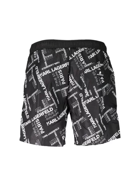 Bokserki Karl Lagerfeld Beachwear czarne