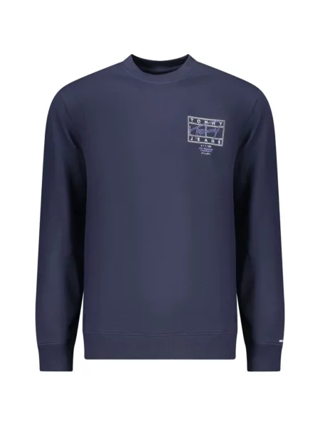 Hanorac Tommy Jeans cu imagine albastru