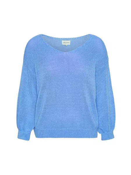 Dzianinowy sweter Americandreams niebieski