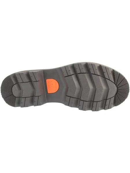 Botine Sorel din dantelă maro