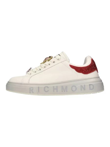 Sneakersy John Richmond skórzane białe