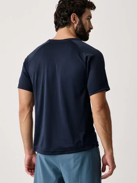 Nike T-shirt treningowy Flex Dri-FIT granatowa