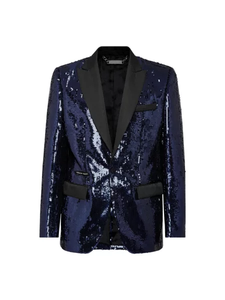 Marynarka Philipp Plein niebieska