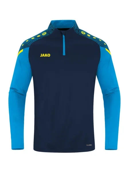 JAKO Tricou funcțional Challenge bleumarin / cyan / neon / galben albastru